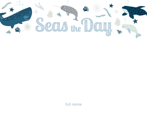 A sea ocean life white gray design for Animals