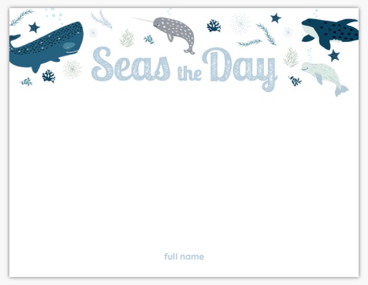 A sea ocean life blue design for Theme