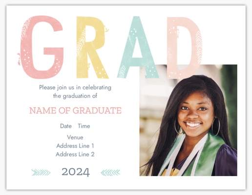 A graduation party funandfresh gray design for Type with 1 uploads