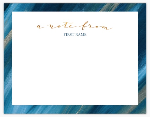 Design Preview for Design Gallery: Elegant Note Cards, Flat 13.9 x 10.7 cm