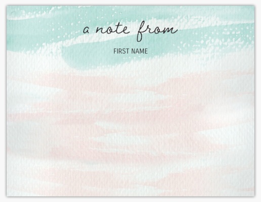 A watercolor a note from gray design for Theme