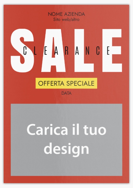 Anteprima design per Galleria di design: cartoline promozionali per vendita al dettaglio, A5 (148 x 210 mm)