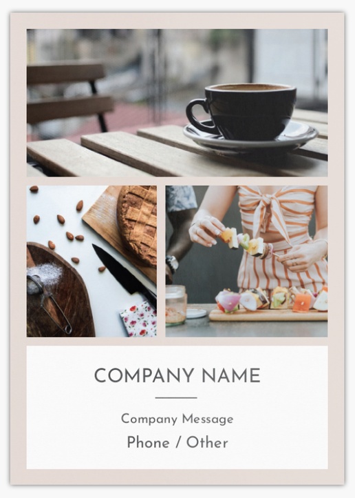 Design Preview for Design Gallery: Coffee Shops Postcards, A6 (105 x 148 mm)