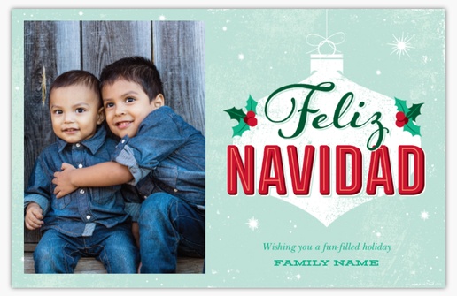 A 1 image spanish gray white design for Christmas with 1 uploads