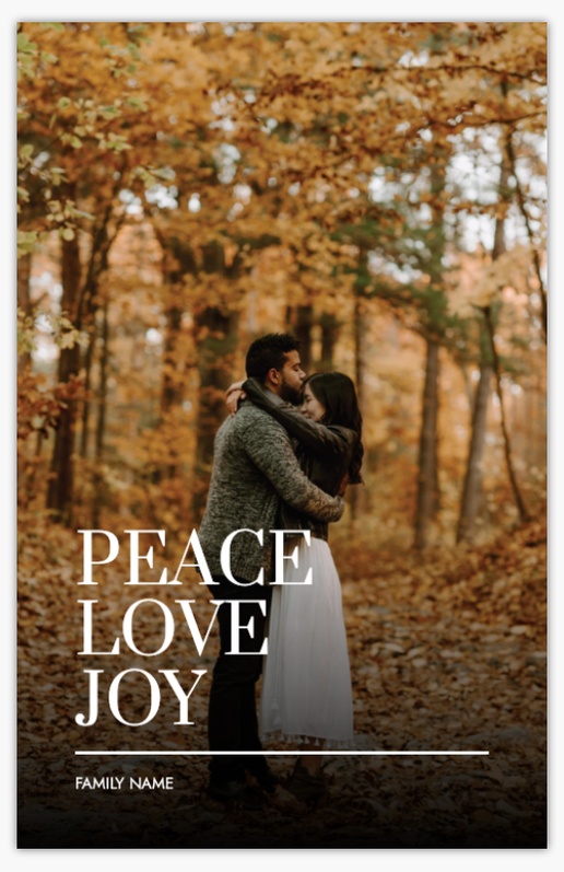 A peace love joy 1 image black gray design for Events with 1 uploads