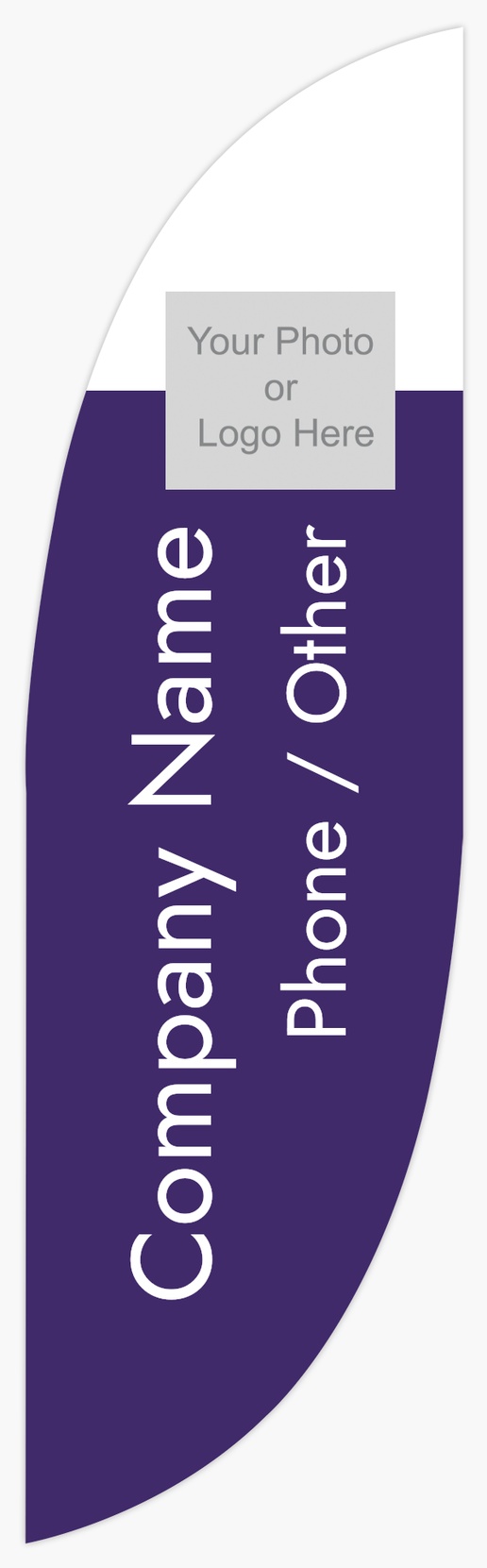 A conservative purple purple white design with 1 uploads