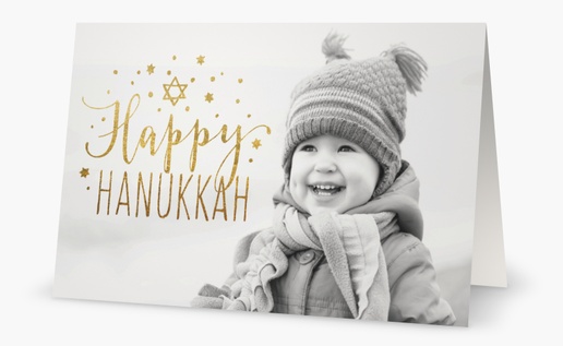 A happy chanukah stars brown cream design for Events with 1 uploads