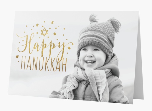 A happy chanukah stars brown yellow design for Events with 1 uploads