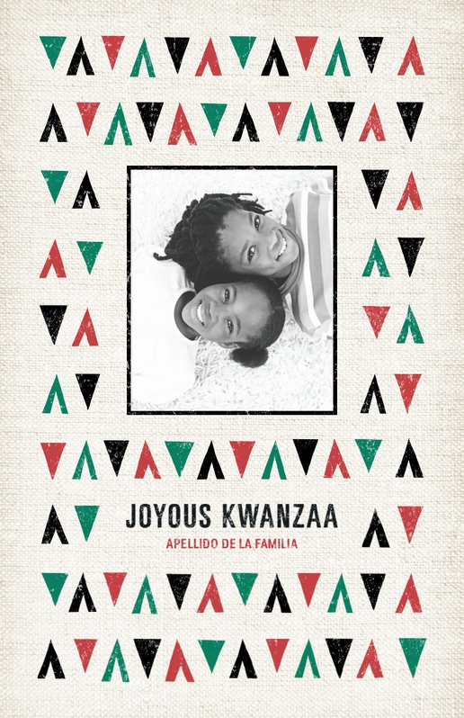 Un kwanzaa foto diseño blanco negro para Eventos con 1 imágenes