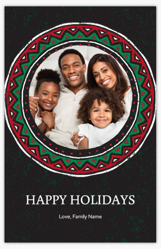 A new2019 photo gray brown design for Kwanzaa with 1 uploads