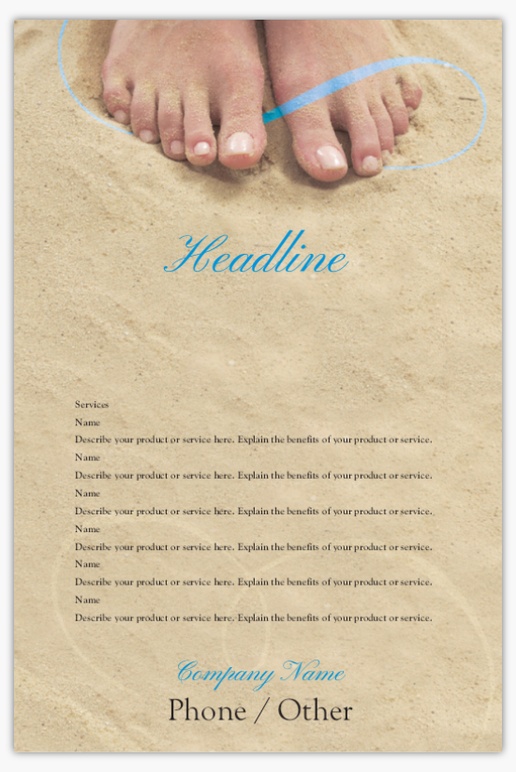 Design Preview for Beauty & Spa Signicade® Templates