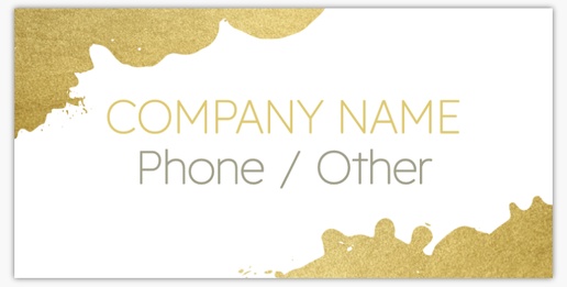 A gold splash gold white yellow design for Modern & Simple