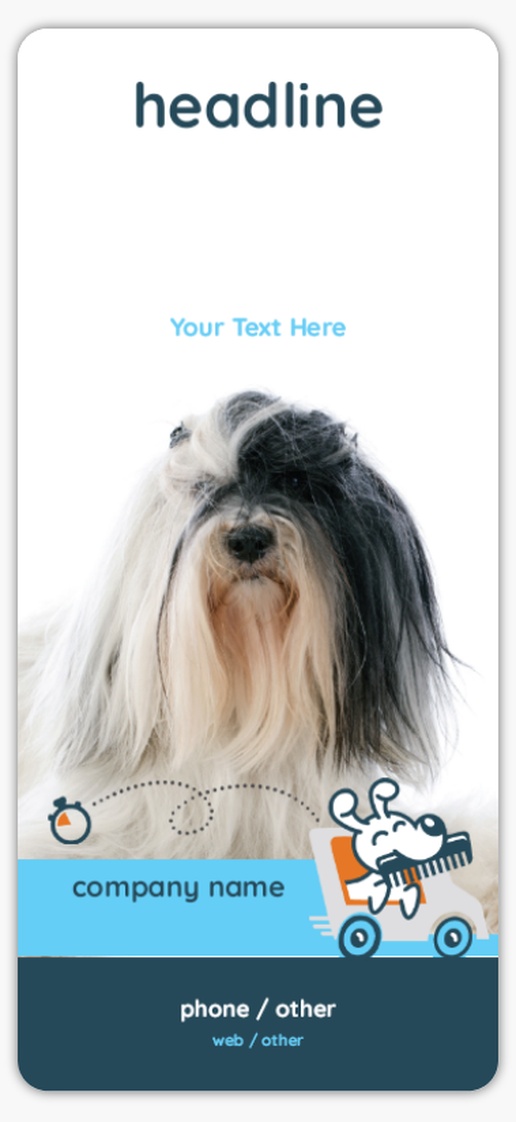 A grooming dog grooming notes gray design for Animals & Pet Care