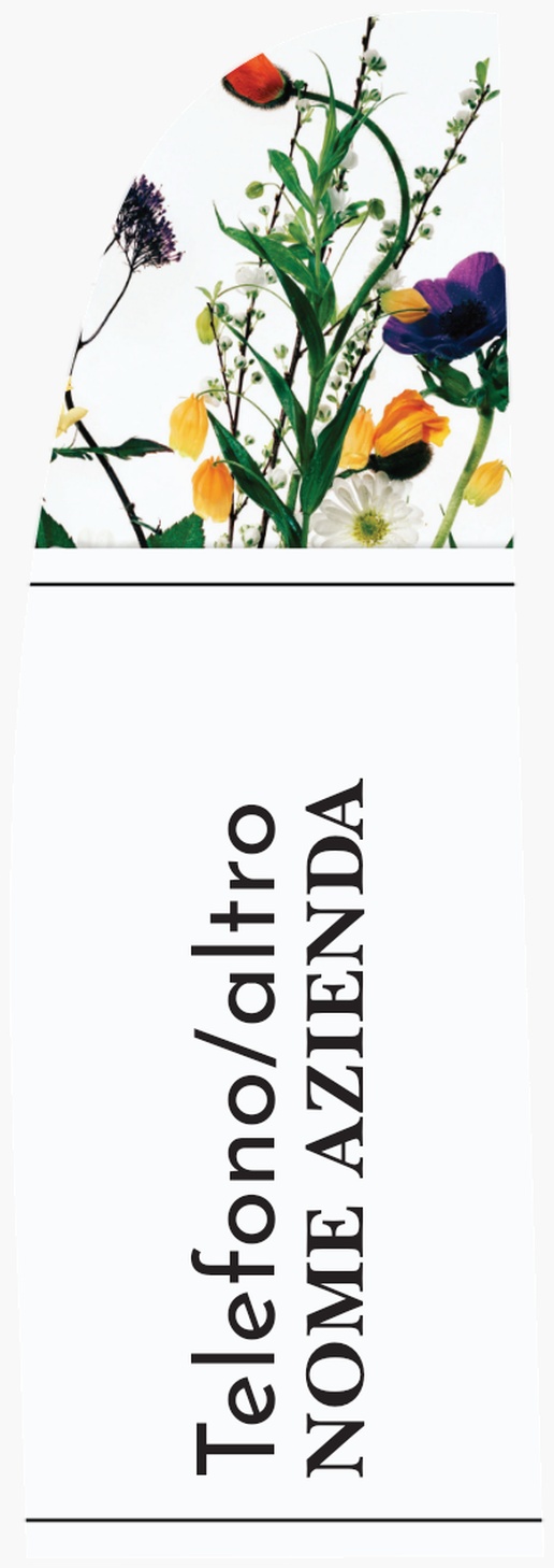 Anteprima design per Galleria di design: bandiere per fiori e foglie, A vela 2,6 m 