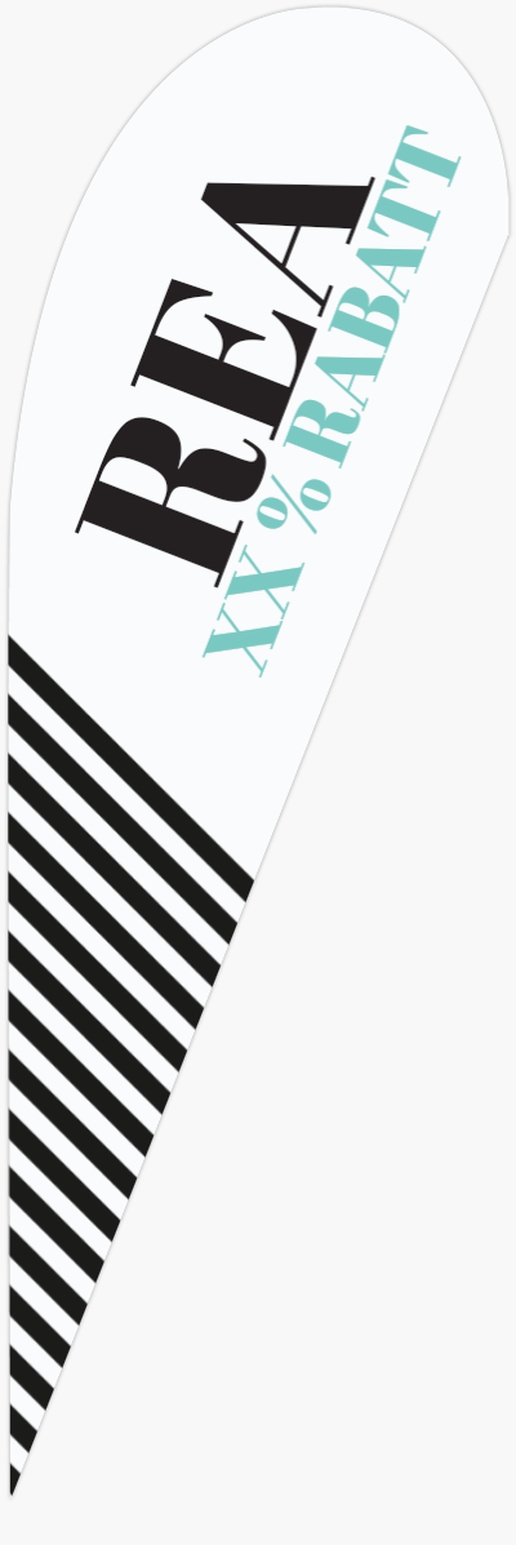 Förhandsgranskning av design för Designgalleri: Detaljhandel Flaggor, Droppen 4,5 m 