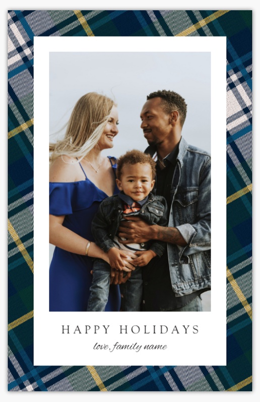 A plaids and patchwork new2019 white blue design for Holiday with 1 uploads
