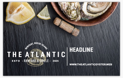 A restaurant oyster bar gray design for Elegant