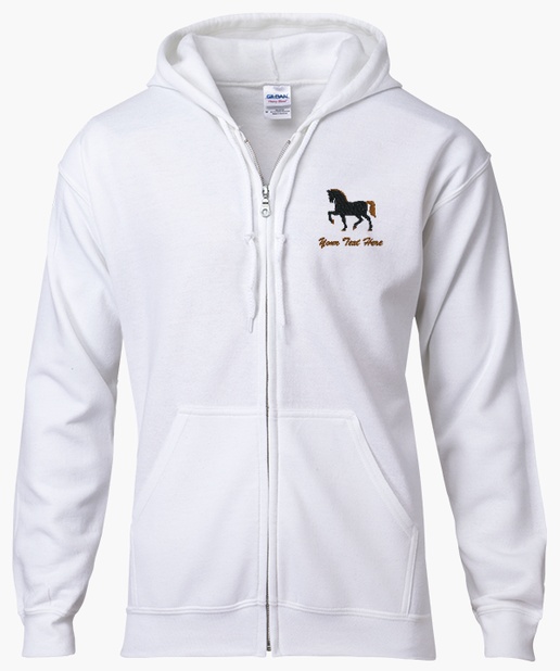 Animals Gildan® Full-Zip Hooded Sweatshirt Templates & Designs ...