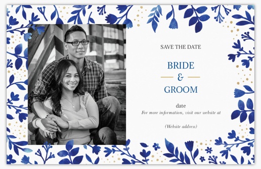 Design Preview for Save the Date Templates for Weddings and Other Events, Flat 11.7 x 18.2 cm