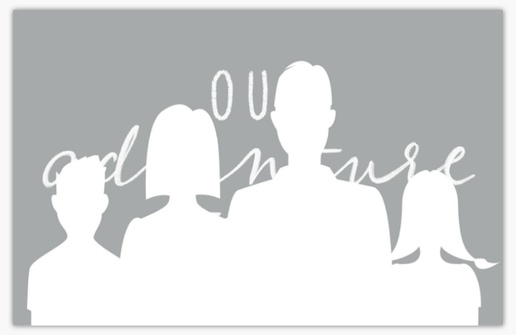 Design Preview for Save The Date Cards, 18.2 x 11.7 cm