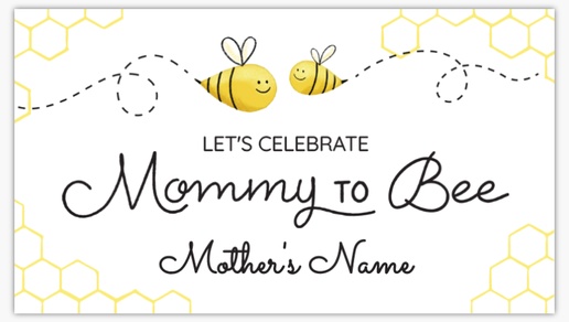 Design Preview for Baby Shower Vinyl Banners Templates, 1.7' x 3' Indoor vinyl Single-Sided
