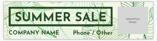 A beauty summer sale cream green design for Purpose with 1 uploads