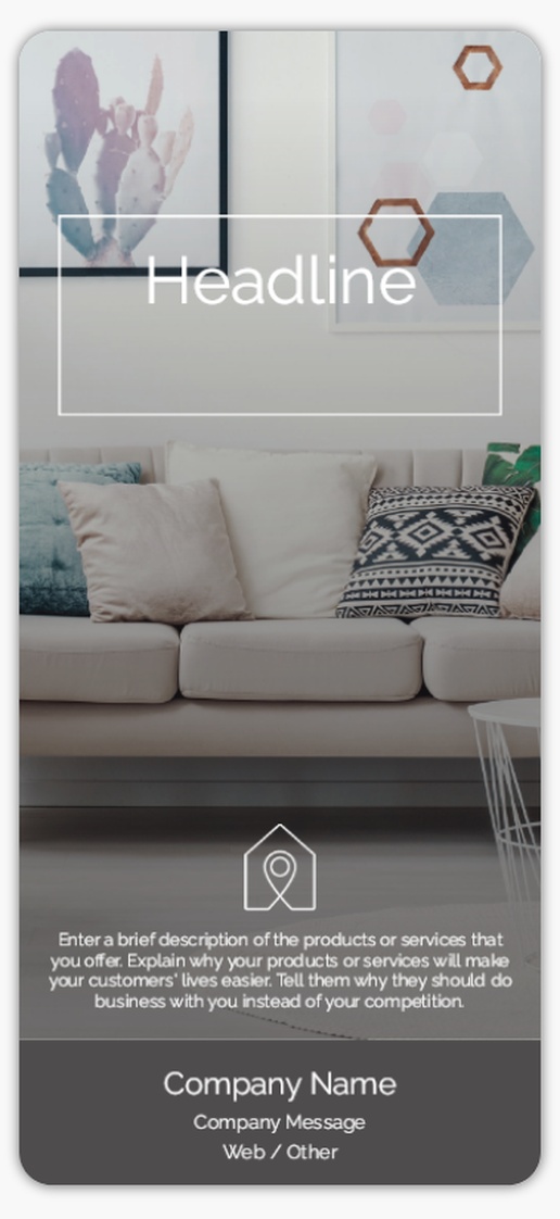 A rental house Interior Design gray design for Modern & Simple