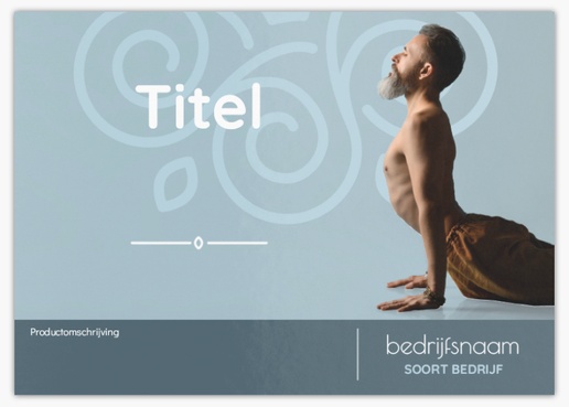 Voorvertoning ontwerp voor Ontwerpgalerij: Yoga en pilatus Ansichtkaarten, A6 (105 x 148 mm)