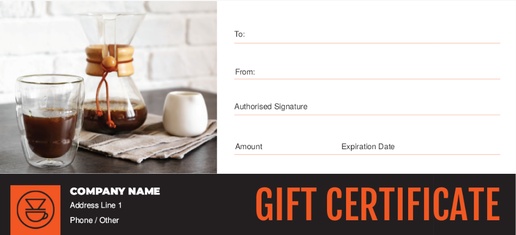 Design Preview for Bold & Colorful Gift Certificates Templates