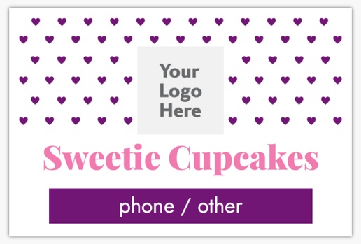 Design Preview for Valentine's Day Lawn Signs Templates, 12" x 18" Horizontal