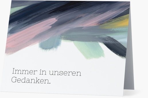 Designvorschau für Designgalerie: Grußkarten Freundschaft & Liebe, Klappformat 13,9 x 10,7 cm