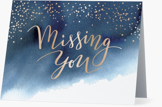 A afstuderen partij miss you blue white design for Theme