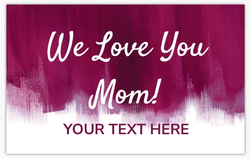 A mothers day happy mothers day purple white design