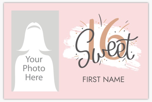 Design Preview for Design Gallery: Sweet 16 Lawn Signs, 18" x 27" Horizontal