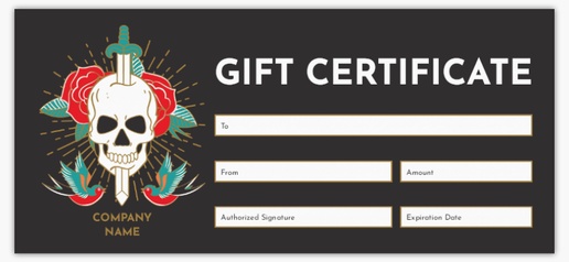 Design Preview for Design Gallery: Bold & Colourful Gift Vouchers