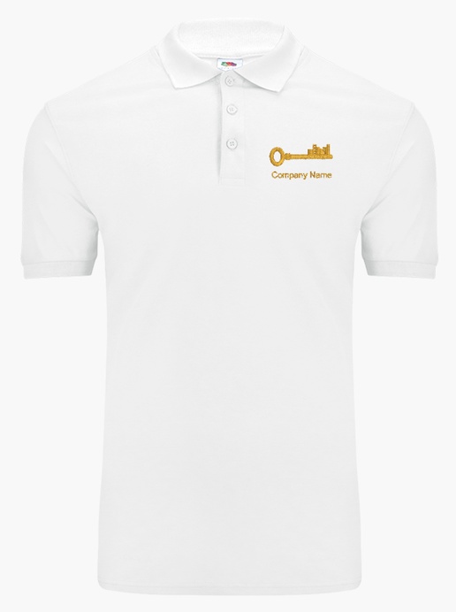 Design Preview for Design Gallery: Estate Agents Fruit of the Loom® Polo Shirt