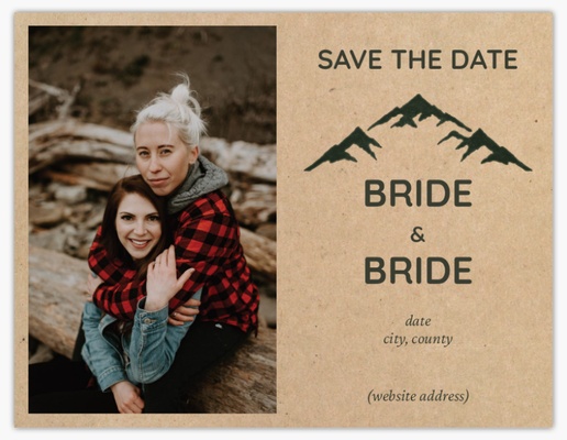 Design Preview for Templates for Destination Save The Date Cards , Flat 10.7 x 13.9 cm