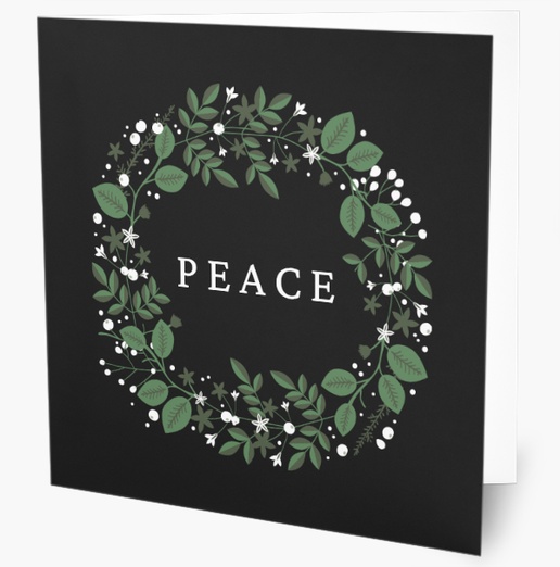 A peace 1 picture black gray design for Holiday