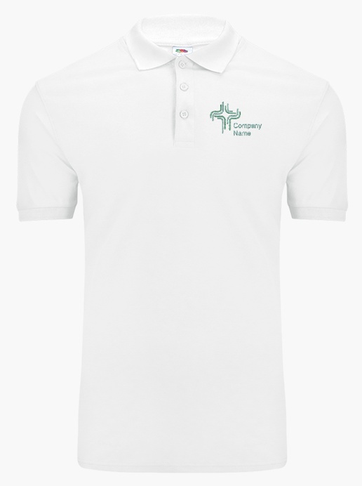 Design Preview for Design Gallery: Business Services Fruit of the Loom® Polo Shirt