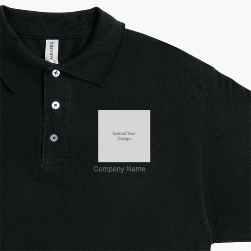 Design Preview for  JERZEES® Piqué Polo Shirt Templates