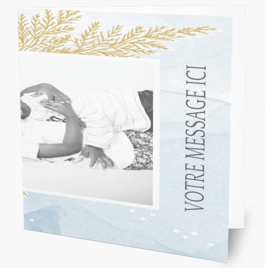 Aperçu du graphisme pour Cartes de souhaits et cartes de Noël personnalisées, Pliées 5.5 x 5.5 po 