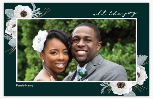 A 1 image white florals on green white black design for Events with 1 uploads