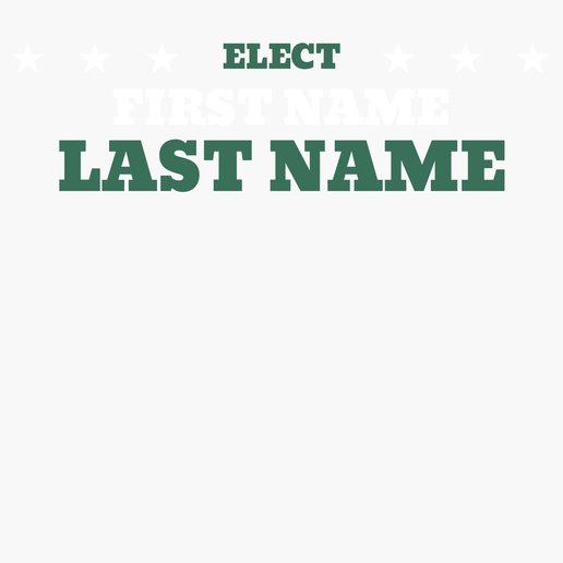 A congress elect white green design for Modern & Simple