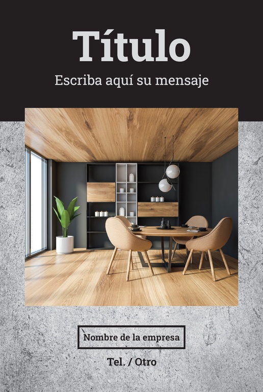 Un Diseño de interiores tienda de muebles diseño crema negro para Moderno y sencillo