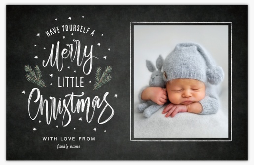 A have yourself a merry little christmas typography black gray design for Theme with 1 uploads
