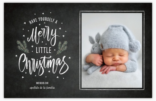 Un que tengas una feliz navidad foto diseño gris para Navidad con 1 imágenes