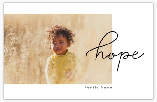 A hope script minimalistjoy white gray design for Holiday with 1 uploads