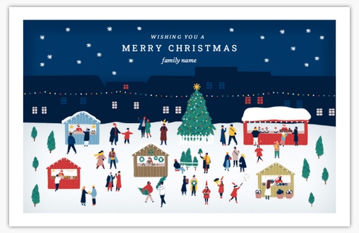 A christmas market holiday blue gray design for Theme