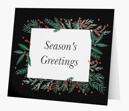 Design Preview for Design Gallery: Seasonal Note Cards, Folded 13.9 x 10.7 cm