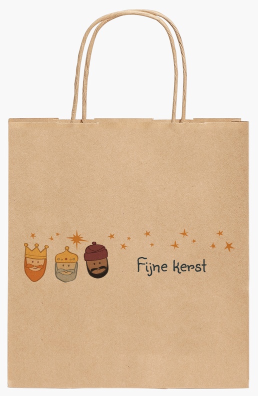 Voorvertoning ontwerp voor Ontwerpgalerij: Leuk en grappig Kraftpapieren tassen, 19 x 8 x 21 cm